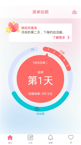 简单经期手机版图1