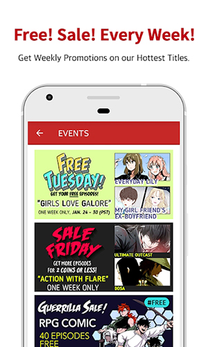 Lezhin漫画app