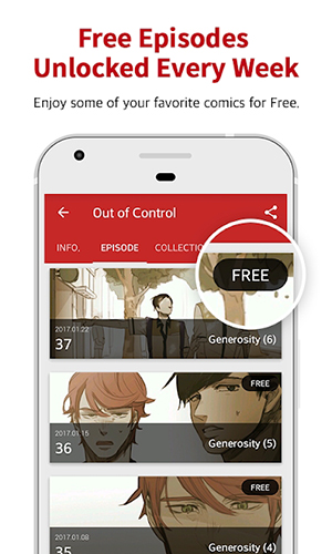 Lezhin漫画app