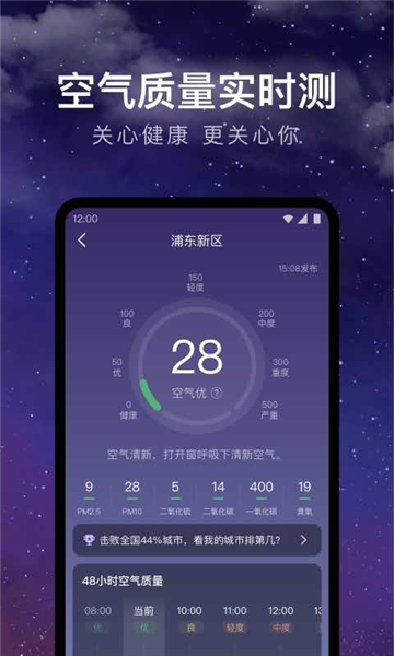 24小时天气预报软件最新版