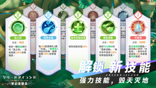 梦幻贪婪岛官方版图2