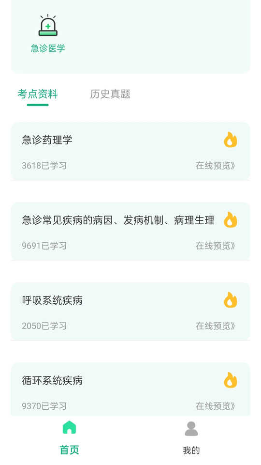 急诊科真题好课选