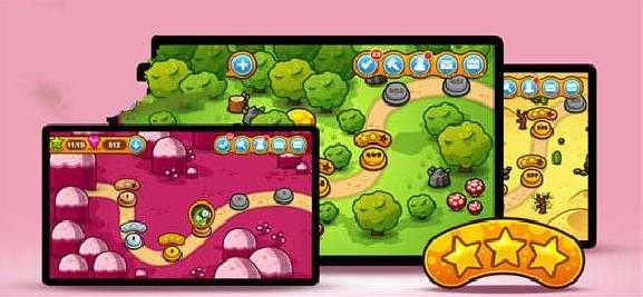 呆萌塔防游戏绿色版图2