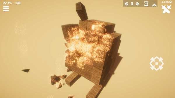 沙漠破坏沙盒模拟器全地图解锁版(Demolition Desert）图1