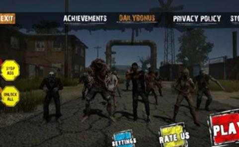 僵尸战争生存射击(Zombie War Survival Shooter)(1)
