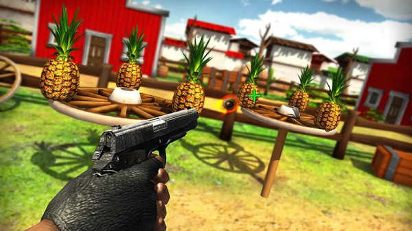 菠萝射击3D免费原版图2