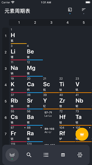 Periodic Table解锁专业版图3