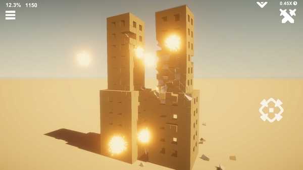 沙漠破坏沙盒模拟器全地图解锁版(Demolition Desert）图2