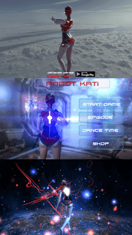 模拟3d女机器人(RobotKati)图1
