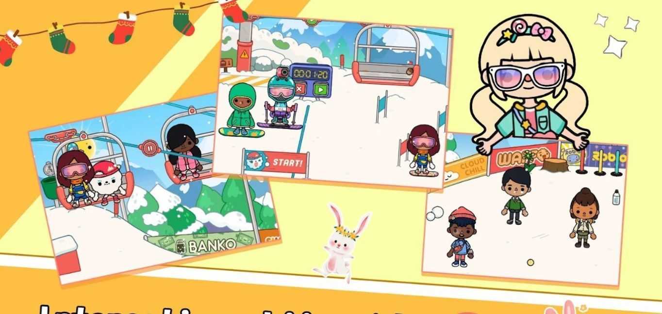迷你小镇米加滑雪场(MiniTown：Migaskicountry)手机版