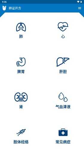 中医辨证开方纯净版