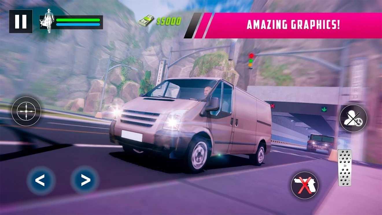 大城市盗窃汽车(AutoTheftCity-GunsMissionG)手机免费版图3