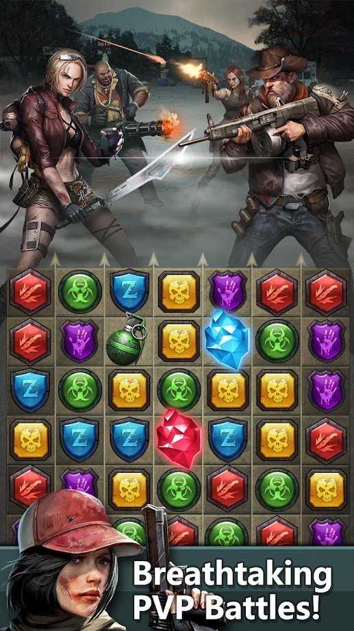 独战僵尸(Zombie&Puzzle)手游免费版
