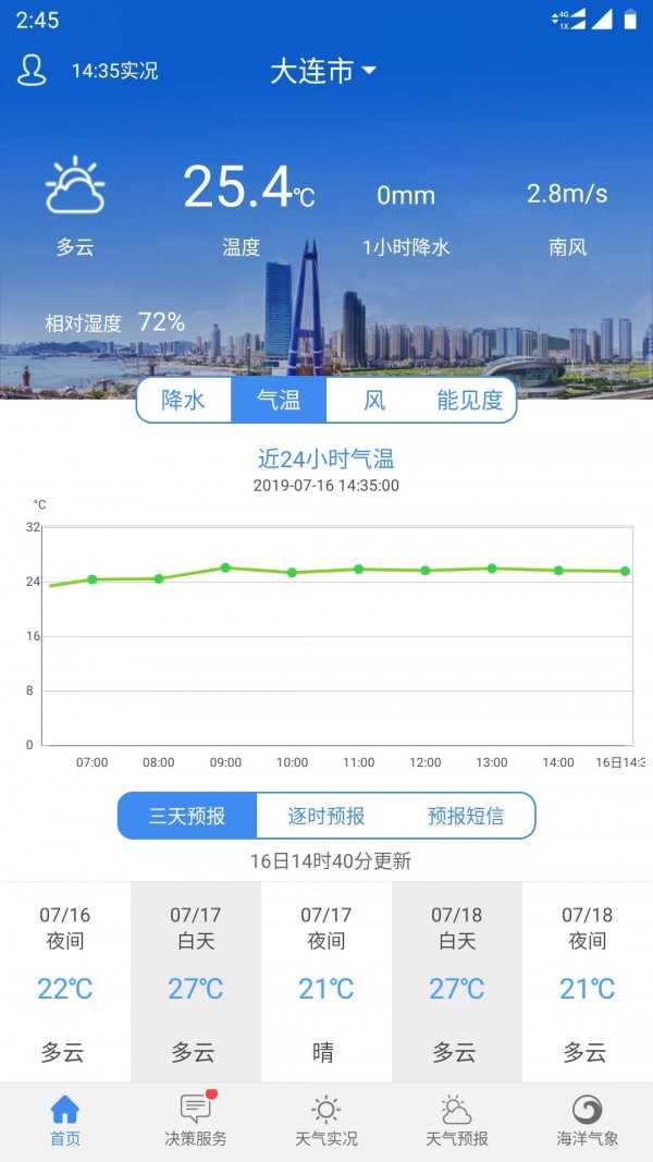大连气象直装版图1