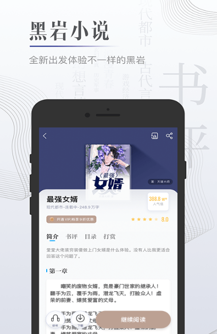 黑岩小说直装版
