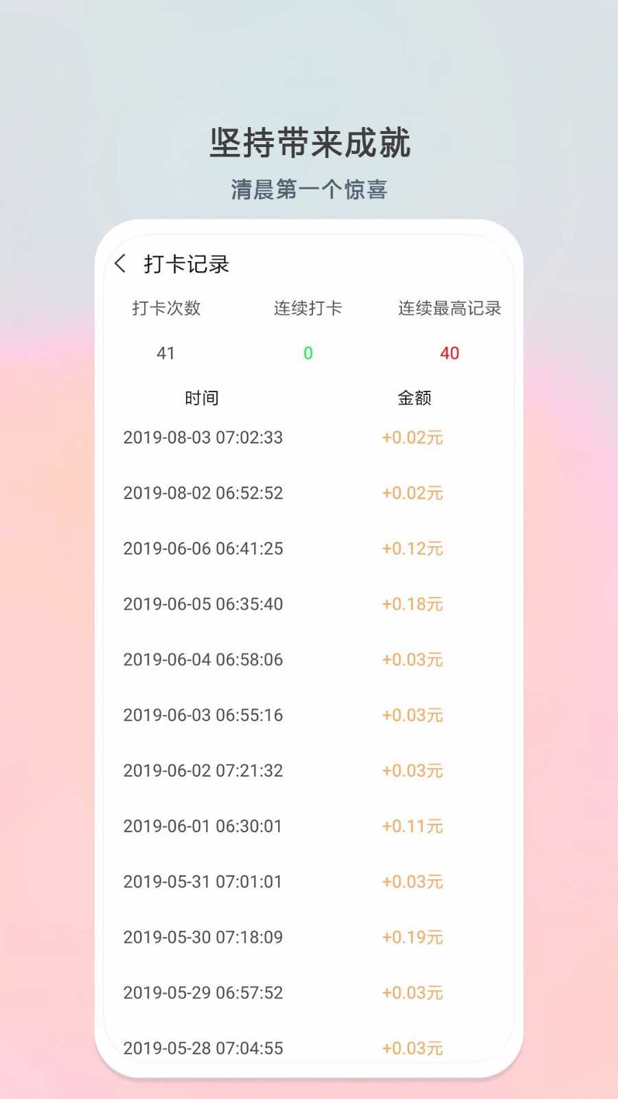 每日计划原版