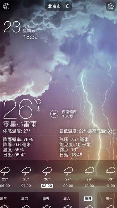 朗月天气(3)