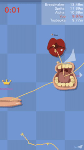 抖音吸面条大作战（Spaghetti.io）游戏纯净版图1