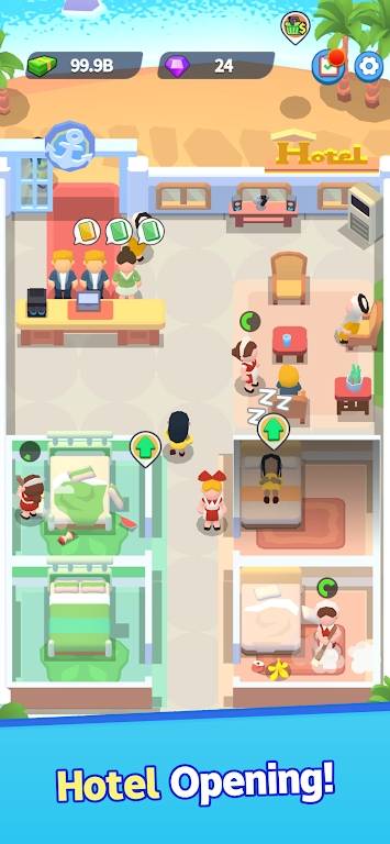 小小酒店TinyHotel手游无广告版图1