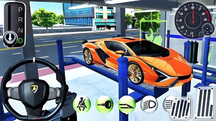 模拟真车驾驶课游戏绿色版