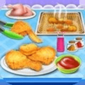 油炸鸡快餐烹饪原版