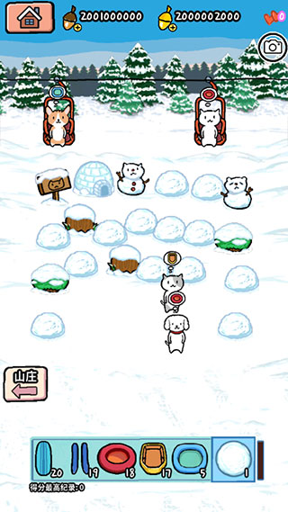 动物滑雪场游戏绿色版