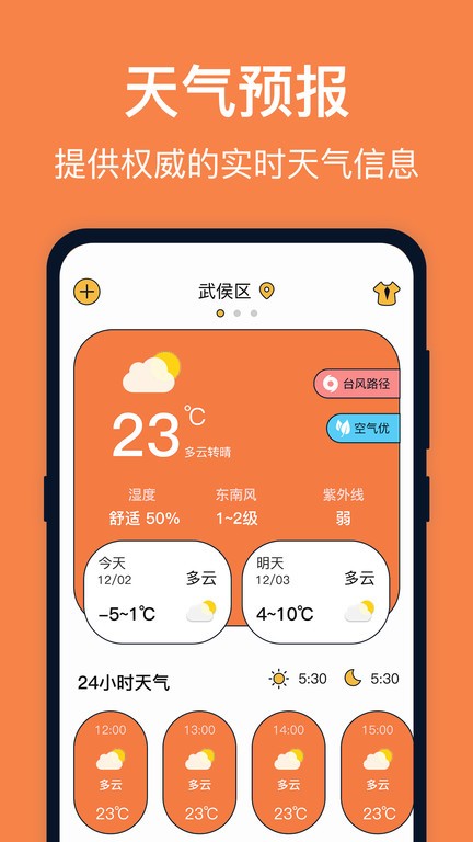 台风天气预报官方最新版图1