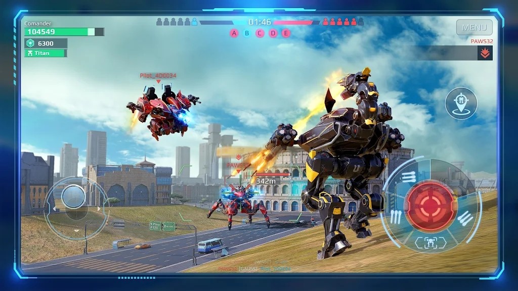 warrobots游戏绿色版图4