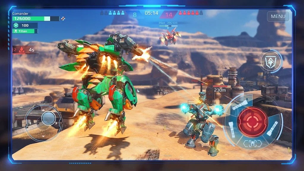 warrobots游戏绿色版图5