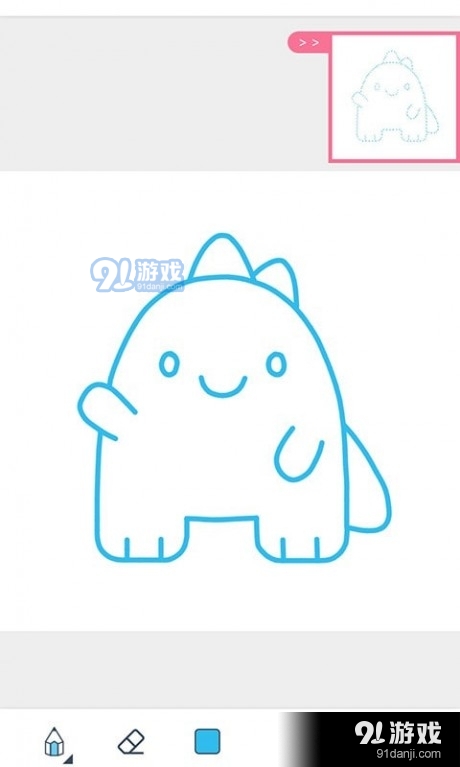 漫芽糖简笔画图2