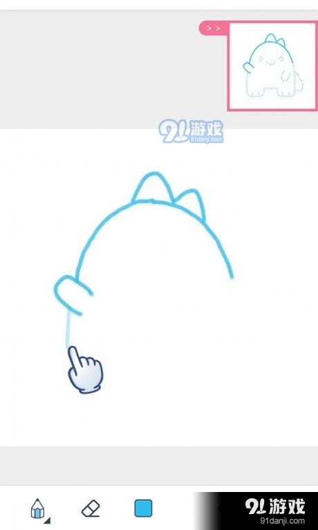 漫芽糖简笔画图3