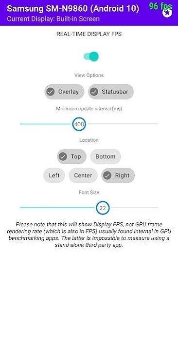 display fps帧率显示器图2