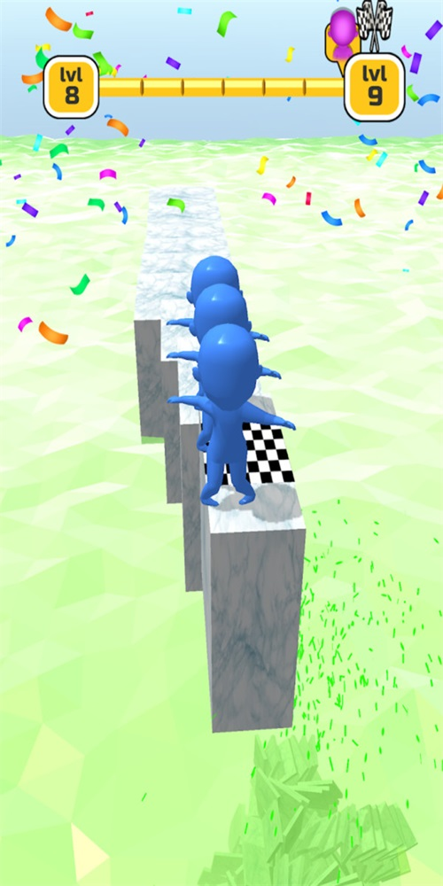 3d人群跳跃手游版