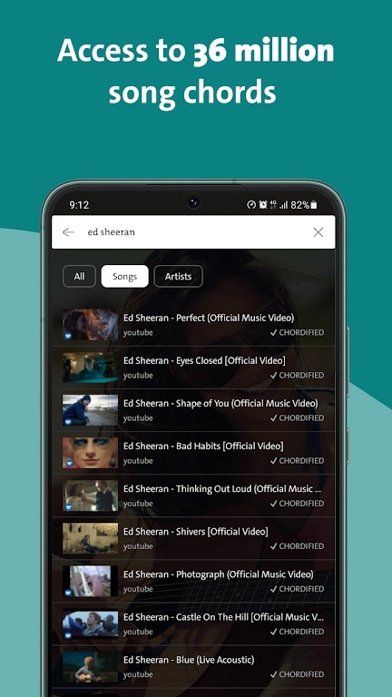 Chordify扒谱APP图5