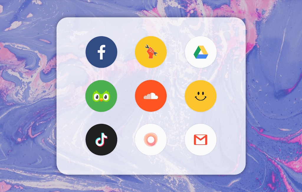 Pure轻雨图标包通用版图1
