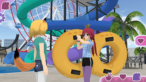 少女都市3d手机正版图2