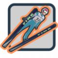滑雪跳跃游戏正版