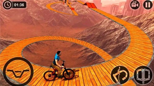 模拟山地自行车直装版图1