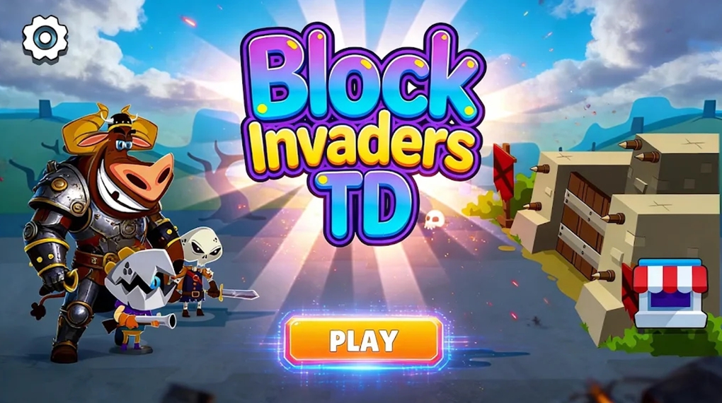 守卫城墙(BlockInvadersTD)游戏