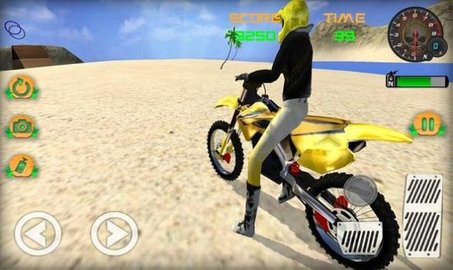 超级3D沙滩自行车赛（Super 3D Beach Bike Racing）安卓官方版图1