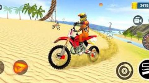 超级3D沙滩自行车赛（Super 3D Beach Bike Racing）安卓官方版图2