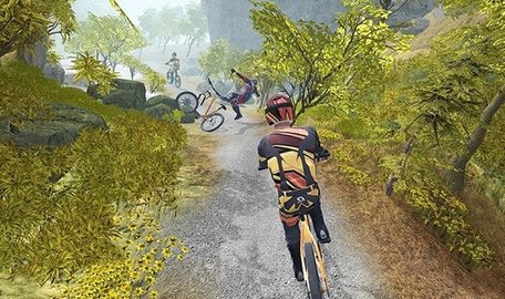 模拟登山自行车手游版图1