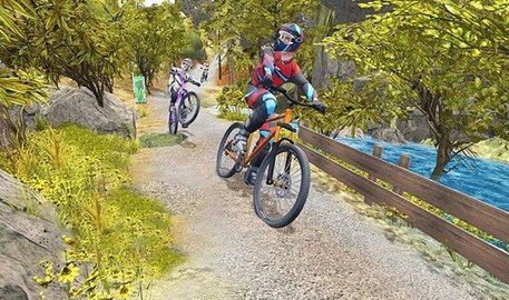模拟登山自行车手游版图2