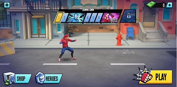 SpiderFighterSuperheroGames安卓官方版图1