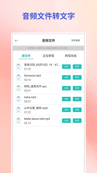 音频转文字翻译官官方最新版图1