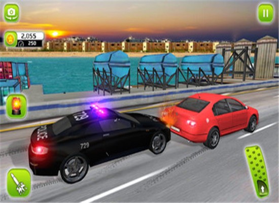 警察高速公路追逐赛安卓直装版图1