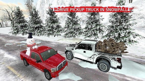冬季雪卡车3D游戏官方最新版图2