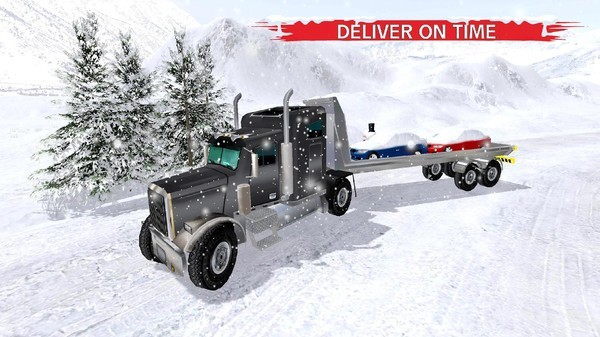 冬季雪卡车3D游戏官方最新版图3