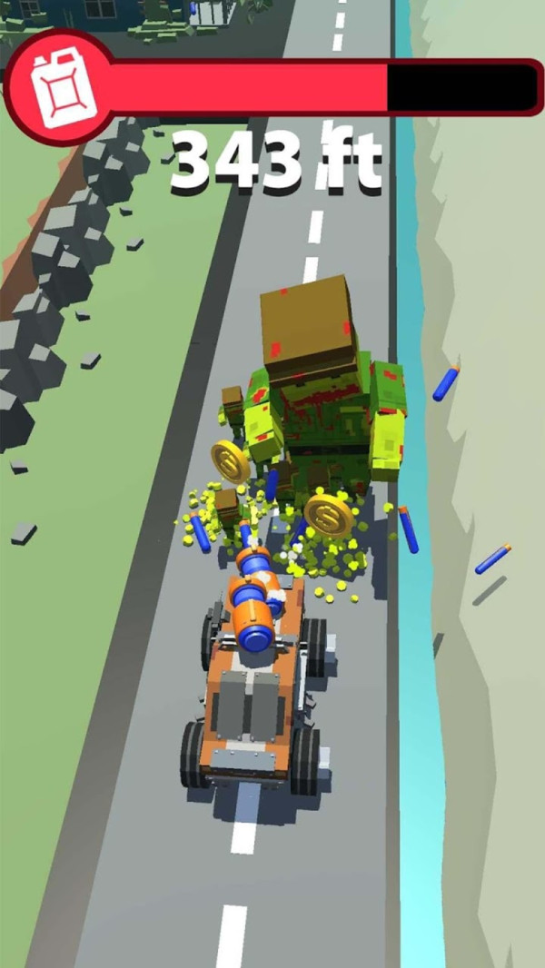 像素公路僵尸杀手无广告版图2