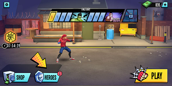 SpiderFighterSuperheroGames安卓官方版图3